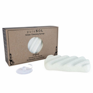 PURE SOL. Beauty Body Buff Original Konjac Body Sponge